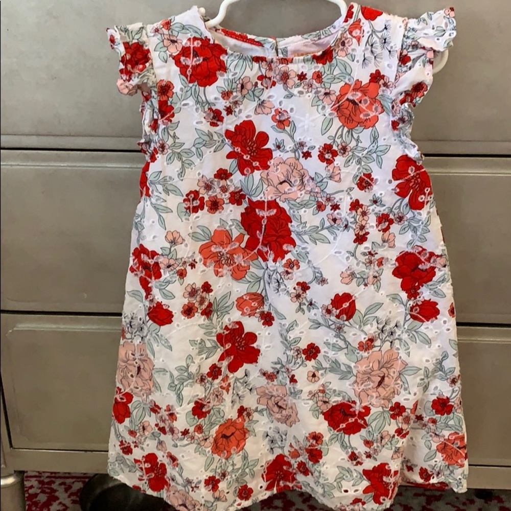 Floral Vintage Inspired Girls Dress